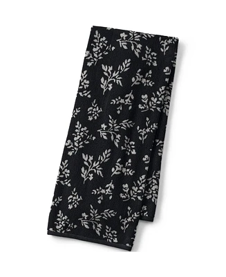 Lands' End Cotton Jacquard Bath Towel