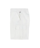 Tommy Hilfiger Toddler Boys 2-Piece Global Stripe Crewneck T-Shirt and Twill Shorts Set