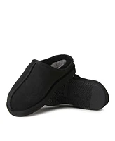 Dearfoams Men's Fireside By Grafton Genuine Shearling Clog Slipper