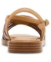 Steve Madden Big Girls Jplayful Strappy Sandals
