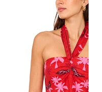 1.state Women's Center-Halter Mini Dress