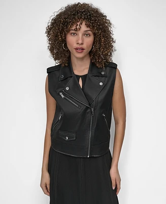 Dkny Women's Moto Vest