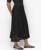 Dkny Women's Crepe Sweater Skirt