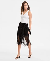 Bar Iii Women's Fringe Skirt, Exclusively at Macy's