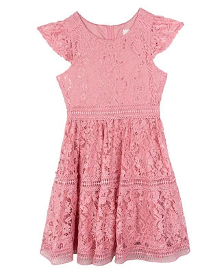 Rare Editions Big Girls Lace Party Dress