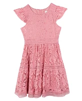 Rare Editions Big Girls Lace Party Dress