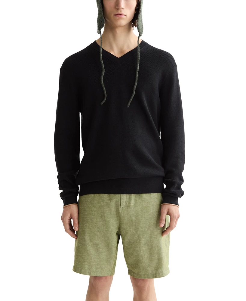 Scotch & Soda Men's Fave Drawstring 8.3" Bermuda Shorts