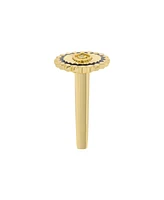Unwritten Cubic Zirconia Evil Eye Ring