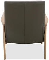 Nierling Leather Accent Chair, Exclusively at Macy's
