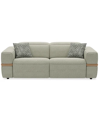 Nierling Fabric Power Motion Sofa with Headrest, Exclusively at Macy's