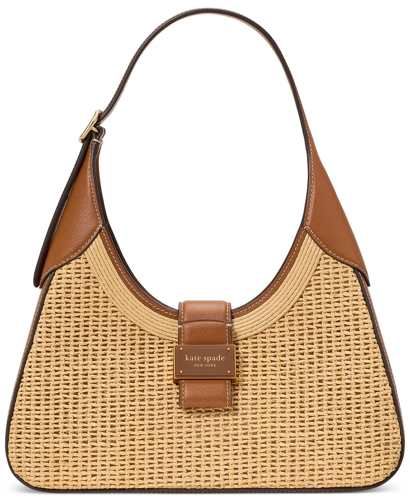 Kate Spade New York Nouveau Straw shoulder bag