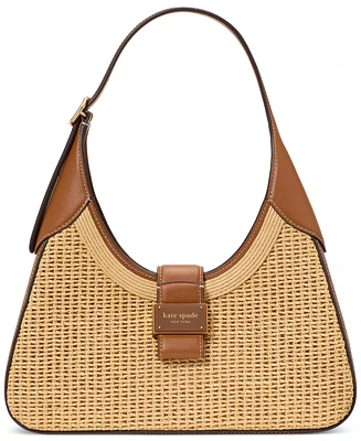 Kate Spade New York Nouveau Straw shoulder bag