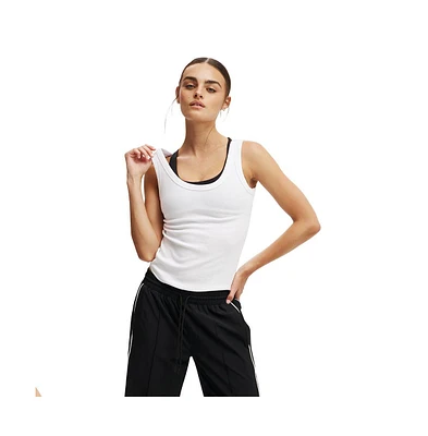 Cotton On Women's Active Rib Tank