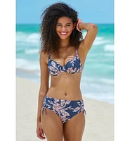 Lascana Women's Mix Print Underwire Bikini Swimsuit Top