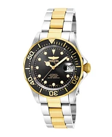 Invicta Men's Pro Diver Automatic 3 Hand Black Dial Watch