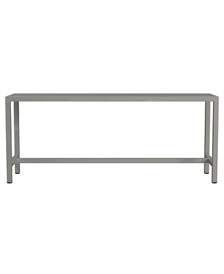 Outdoor Iron Bench for Garden Patio or Porch Seating