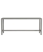 Outdoor Iron Bench for Garden Patio or Porch Seating