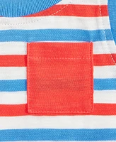 First Impressions Baby Boys Patriot Stripe Tank Top, Exclusively at Macy's