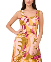 Vince Camuto Women's Tiered Smocked-Back Maxi Dress