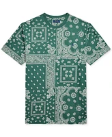 Polo Ralph Lauren Men's Big & Tall Bandanna-Print Jersey T-Shirt