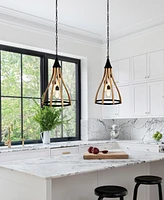 Home Accessories 15" Vissenta 3-Light Indoor Chandelier