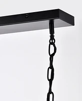 Home Accessories 32" Judith 4-Light Indoor Chandelier