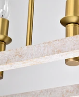 Home Accessories 39" Nermin 5-Light Indoor Chandelier