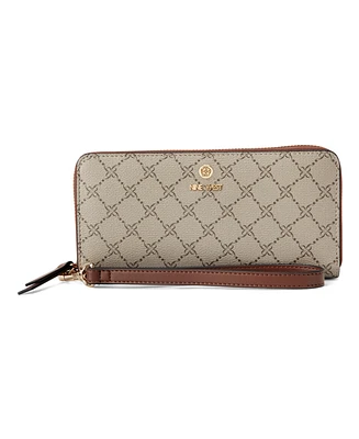 Nine West Lockup 9S Zip Around Wallet