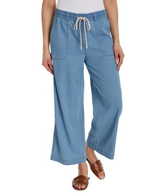 Gloria Vanderbilt Women's High-Rise Soft-Drape Wide-Leg Pants
