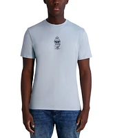 Karl Lagerfeld Paris Men's Small Armor Logo Graphic T-Shirt