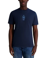 Karl Lagerfeld Paris Men's Small Armor Logo Graphic T-Shirt