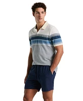 Original Penguin Men's Slim-Fit Striped Pique Polo Shirt