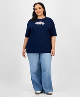 Rebellious One Trendy Plus Good Vibes T-Shirt