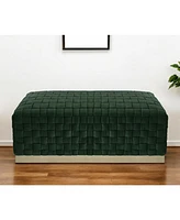 Velvet Upholstered Bench – Elegant Accent Seating for Bedroom, Hallway, or Living Room