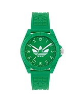 adidas Unisex Analog Green Resin Watch