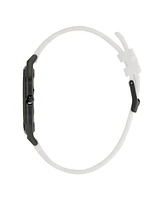 adidas Unisex Analog White Silicone Watch, 39mm