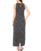 Vince Camuto Women's Ditsy-Print Sleeveless Maxi Dress