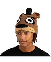 Five Nights at Freddy's Men's Adult Freddy Fazbear Face Beanie