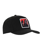 Ghostface Men's Red Square Black Snapback Hat