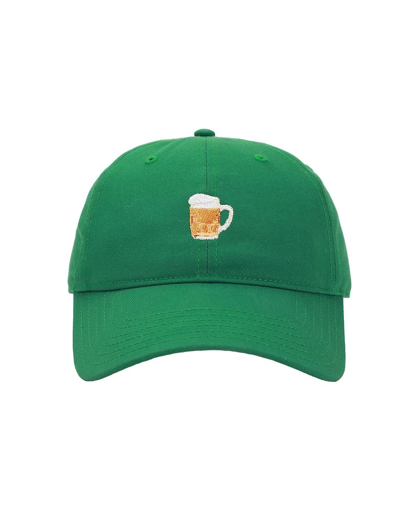 Generic Men's Foaming Stein Adult Green Baseball Hat