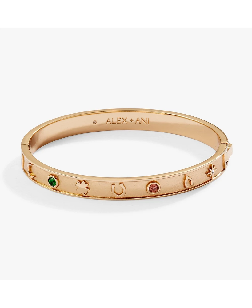 Lucky Hinge Bangle Bracelet