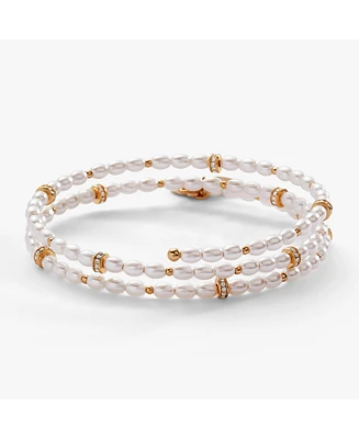 Rice Pearl Wrap Bracelet