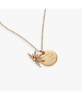 The Sun Will Rise Duo Charm Pendant Necklace