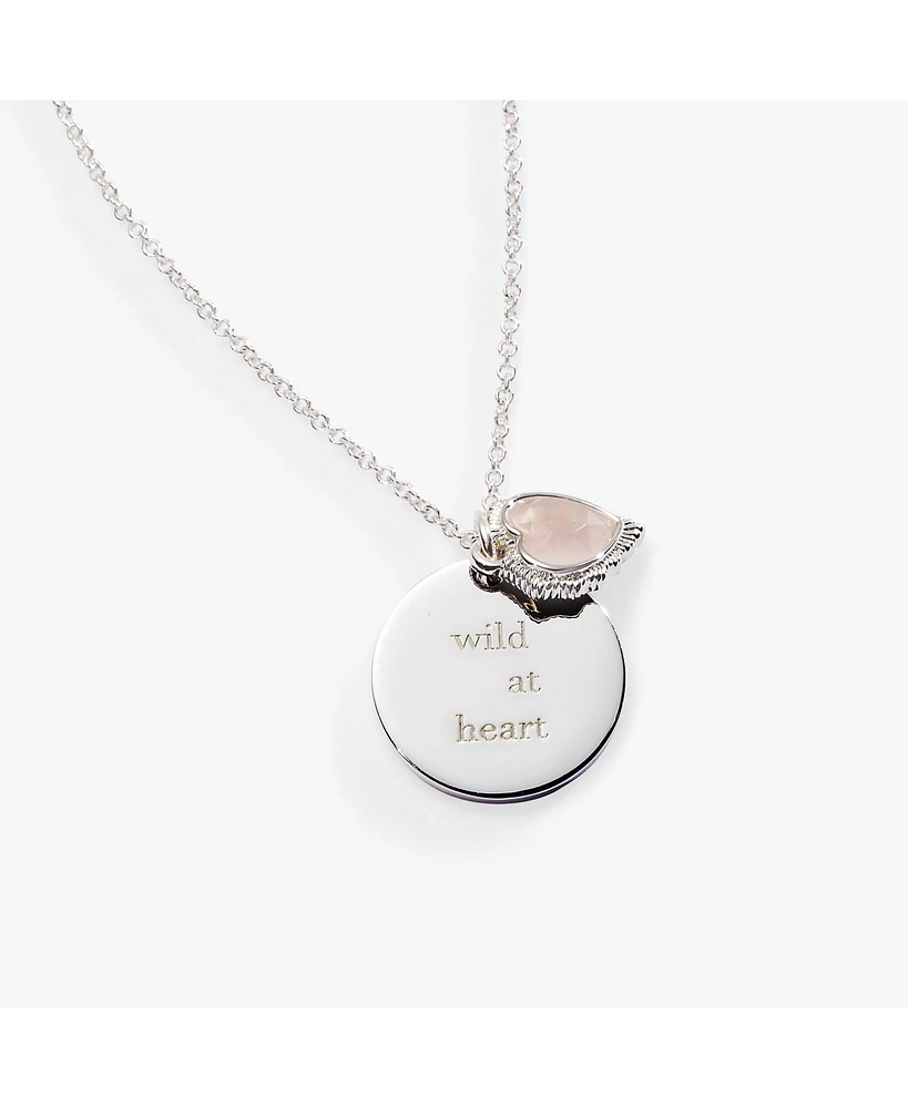 Wild At Heart Duo Charm Pendant Necklace