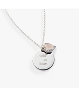 Wild At Heart Duo Charm Pendant Necklace