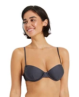 Lscn by Lascana Women's Shimmer Underwire Bikini Swimsuit Top