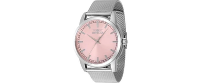 Invicta Men's 48510 Celestial Quartz 3 Hand Pink Dial Watch