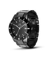 Daniel Wellington Men's Analog Black Stainless-Steel Watch, 40mm