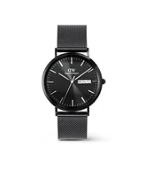 Daniel Wellington Men's Analog Black Stainless-Steel Watch, 40mm