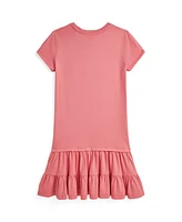 Polo Ralph Lauren Big Girls Bear Tiered Jersey Dress